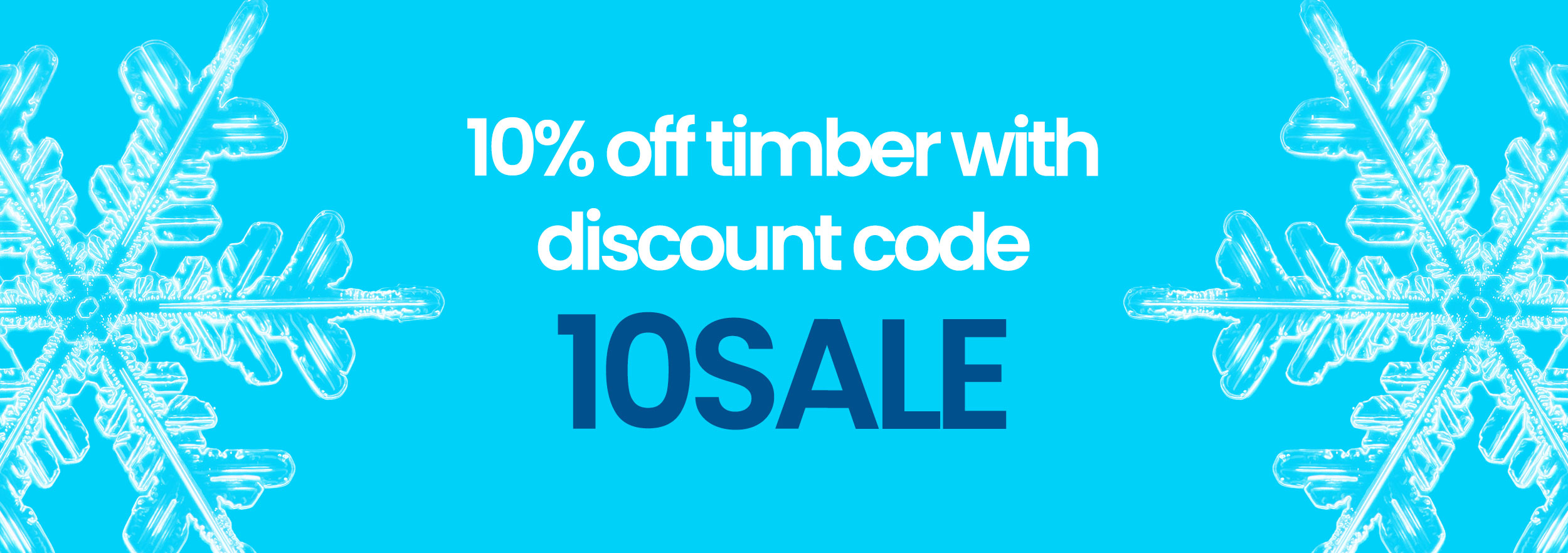 Sale on all products