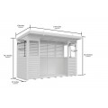 10ft x 4ft BBQ/Outdoor Kitchen