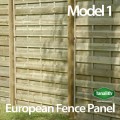 6ft x 4ft Model 1 Fence Panel