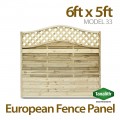 Omega Lattice Top European Panel 6ft x 5ft