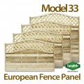 Omega Lattice Top European Panel 6ft x 6ft