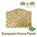 6ft x 4ft Model 38 Fence Panel