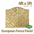 6ft x 5ft Model 38 Fence Panel