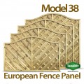 6ft x 3ft Model 38 Fence Panel