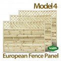 6ft x 4ft Model 4 Fence Panel