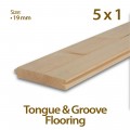 5 inch Floorboards Tongue and Grooved 125 x 19 x 3m