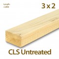 CLS Timber Studwork 38 x 63 x 2.4m Untreated